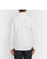 Beams Plus Slim Fit Button Down Collar Cotton Oxford Shirt