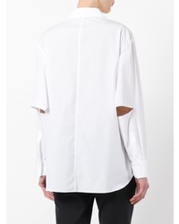 Yohji Yamamoto Pocket Detail Slim Fit Shirt