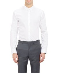 Paul Smith Ps Floral Undercuff Fitted Shirt White