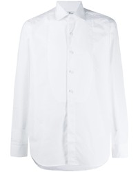Tagliatore Regent Ribbed Bib Cotton Shirt