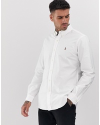 Polo Ralph Lauren Regular Fit Oxford Shirt In White