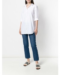 MiH Jeans Rolled Sleeve Shirt