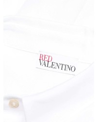 RED Valentino Ruched Front Bib Shirt