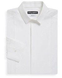 Dolce & Gabbana Slim Fit Bib Tuxedo Shirt