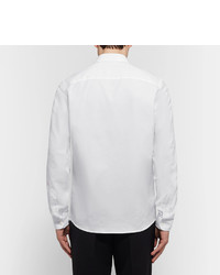 Ami Slim Fit Button Down Collar Cotton Oxford Shirt