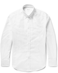 Brunello Cucinelli Slim Fit Button Down Collar Cotton Oxford Shirt