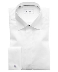 Eton Slim Fit Textured Formal Dress Shirt