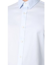 Club Monaco Slim Point Collar Twill Dress Shirt