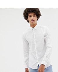 Noak Smart Shirt In White With Long Sleeves