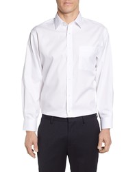 Nordstrom Smartcare Classic Fit Solid Dress Shirt In White Brilliant At