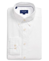 Eton Soft Collection Slim Fit Solid Dress Shirt