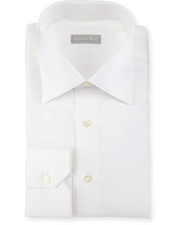 Stefano Ricci Solid Color Dress Shirt White