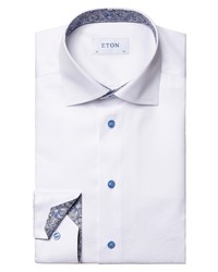 Eton Solid Crease Resistant Dress Shirt