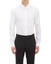 Band Of Outsiders Solid Poplin Dress Shirt White