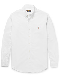 Polo Ralph Lauren Standard Fit Button Down Collar Cotton Oxford Shirt