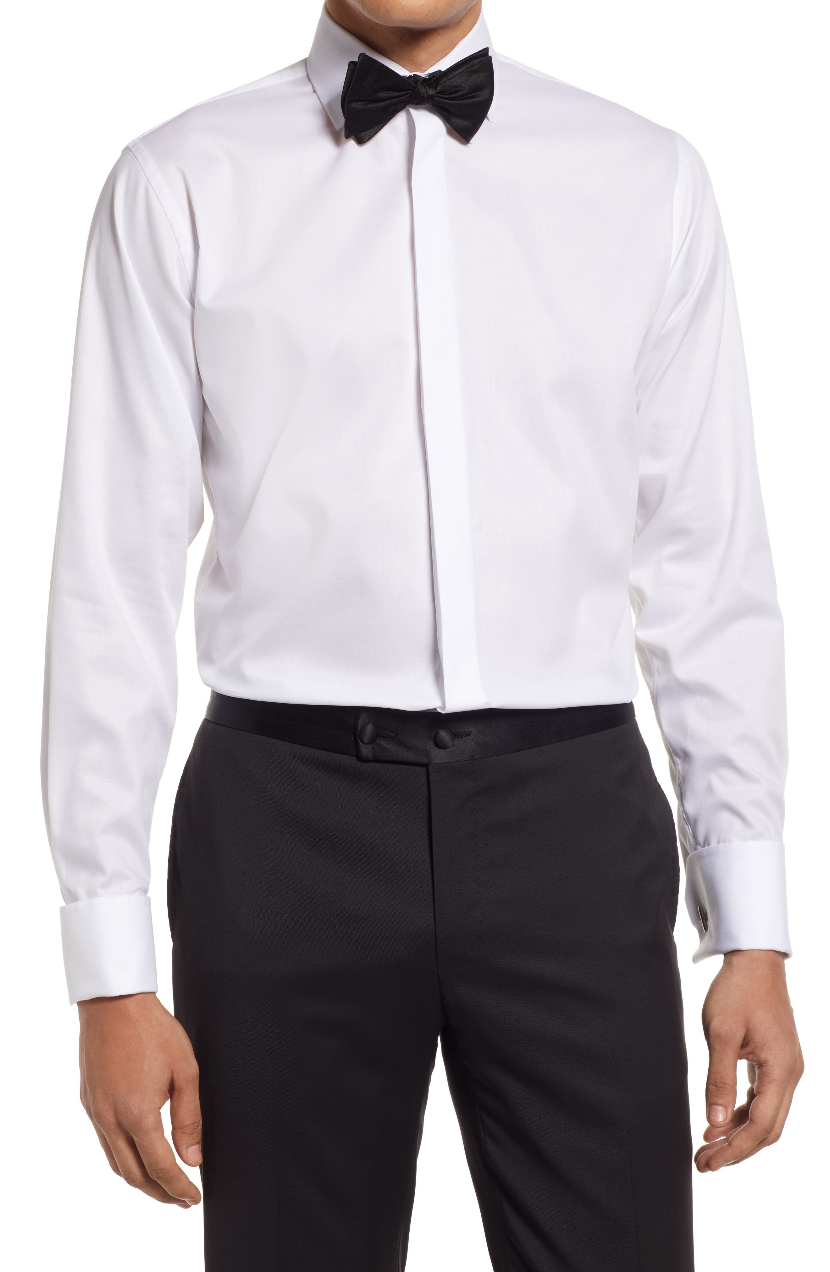Alton Lane Sullivan Tuxedo Dress Shirt, $69 | Nordstrom | Lookastic