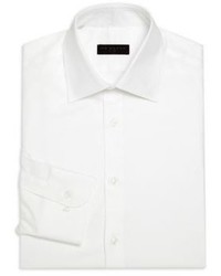 Ike Behar Textured Cotton Dress Shirt