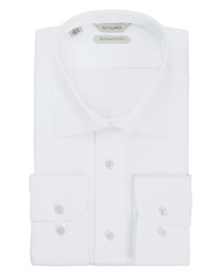 Suitsupply Traditional Slim Fit White Button Up Dress Shirt