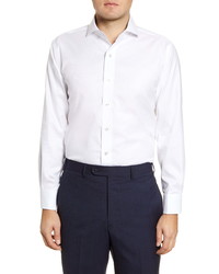Lorenzo Uomo Trim Fit Oxford Cotton Dress Shirt