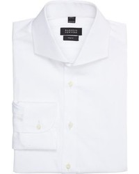 Barneys New York Trim Fit Shirt White