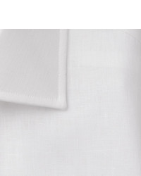 Kingsman Turnbull Asser White Linen Shirt