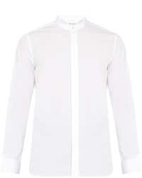Saint Laurent Tuxedo Cotton Poplin Shirt
