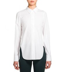 Jil Sander Veronica High Slit Cotton Shirt