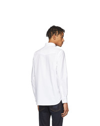 Officine Generale White Antime Oxford Shirt