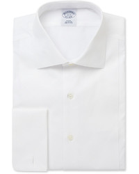 Brooks Brothers White Bib Front Cotton Tuxedo Shirt