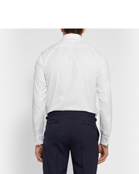 Dunhill White Cotton Oxford Shirt