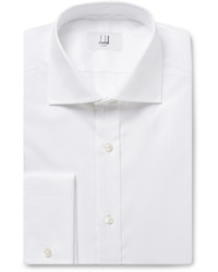 Dunhill White Cotton Oxford Shirt