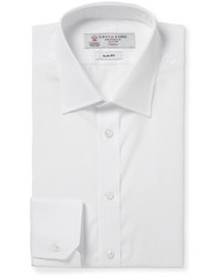 Turnbull & Asser White Cotton Shirt