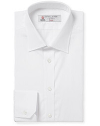 Turnbull & Asser White Cotton Shirt