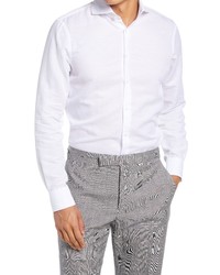 Suitsupply White Extra Slim Fit Button Up Shirt