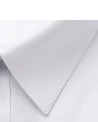 Dolce & Gabbana White Gold Fit Cotton Blend Shirt