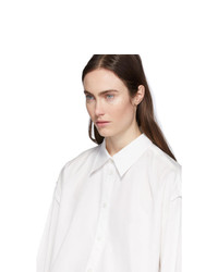 Acne Studios White Inverted Seams Shirt