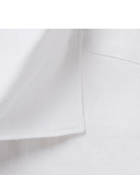 Tod's White Linen Shirt