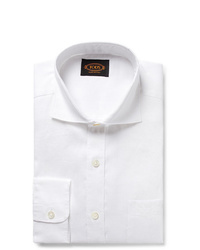 Tod's White Linen Shirt