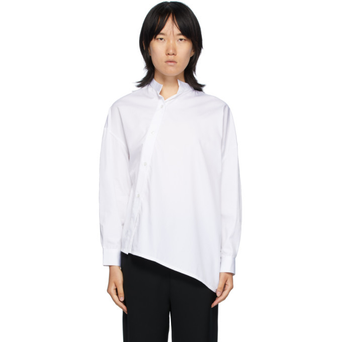 Totême White Noma Shirt, $320 | SSENSE | Lookastic