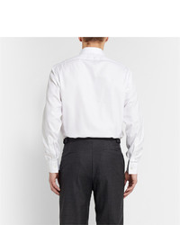 Charvet White Royal Slim Fit Cotton Oxford Shirt