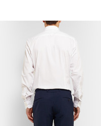 Valentino White Slim Fit Cotton Shirt