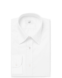 Dunhill White Slim Fit Cotton Shirt