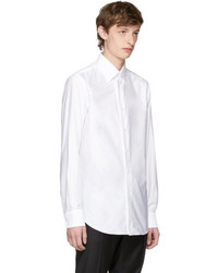 Brioni White Slim Fit Dress Shirt