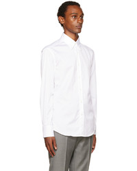 Brunello Cucinelli White Slim Fit Shirt