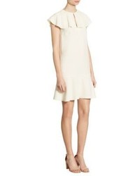 RED Valentino Cape Layered Flutter Dress