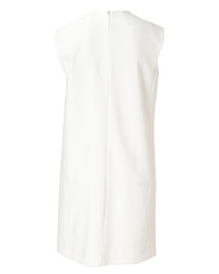 Celine Cline Off White Draped Dress