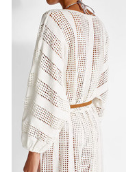 Zimmermann Cotton Crochet Dress