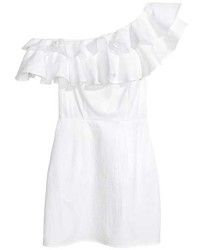 H&M Cotton One Shoulder Dress