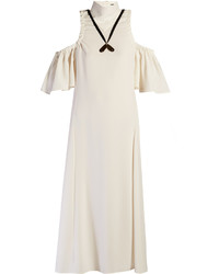 Ellery Deity Cut Out Shoulder Dress