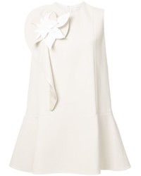 DELPOZO Flower Detail Mini Dress